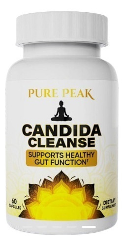 Pure Peak Candida Cleanse Ayuda Al Intestino Y Al Colon