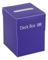 Comprar Deck Box Nuevo Color Morado Yu-gi-oh! Pokemon One Piece Deck Box Tapa Magnética Nuevo Color Negro Yu-gi-oh Pokemon Español