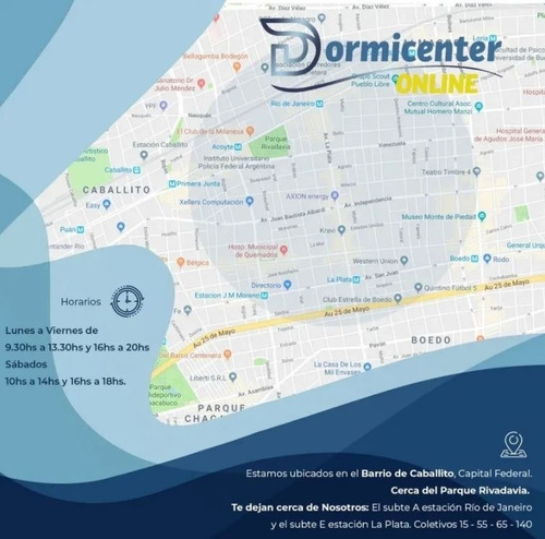 Imagen 5 de 7 de Base Sommier 2 Plazas 190 X 140 Tapizada En Ecocuero Cuotas