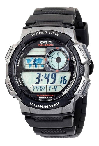 Reloj Pulsera Casio Ae-1000w-1bvdf Universo Binario