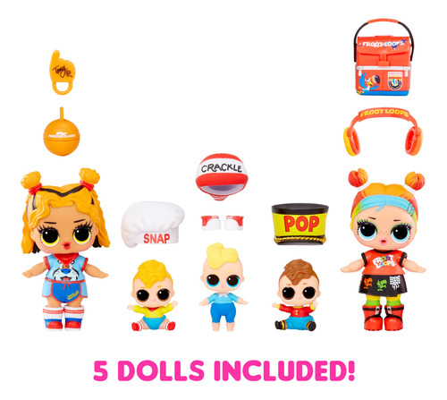 Toy L.o.l. Surprise! Adora Mini Sweets S3 Deluxe Com 4 Bonec