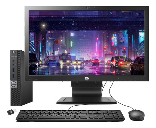Equipo Dell 9020 Tiny I7 4ta 240 Gb Ssd 8 Gb Ram Monitor 22' (Reacondicionado)