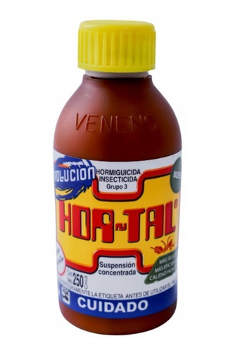 Hortal Líquido 250 Ml Insecticida Mata Hormiga Hormiguicida