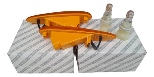 Juego Faros Laterales Giros Guardabarros Fiat Bravo Hgt 20v