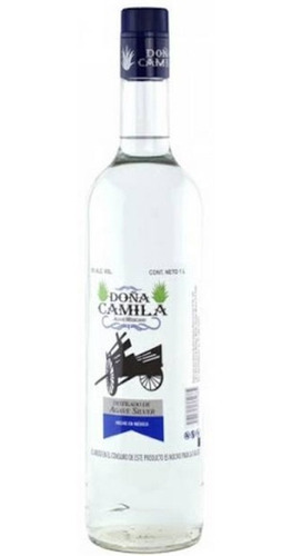 Destilado De Agave Tequila Doña Camila Silver 1 Litro