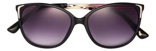 2025 Nine West Mujer Lorelai Gafas De Sol Cateye, Negro