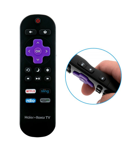 Nuevo Control Remoto Con Htr-r01 Para Haier Roku Tv 43e4500r