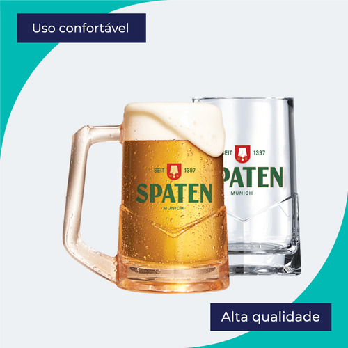 Caneca Chopp, Caneca Spaten Ruvolo, 400ml