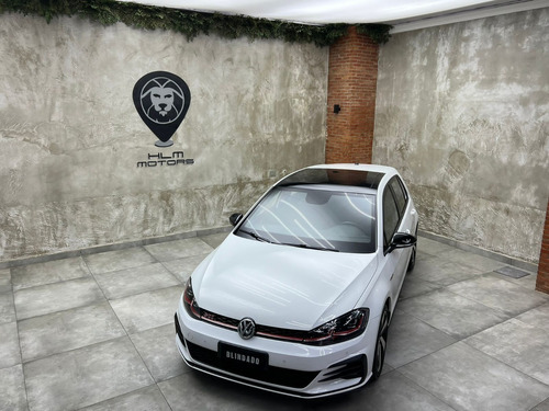 Imagem 2 de 9 de Vw/golf Gti 350 Dsg 2018/2018 Gas. Branco Blindado 32mkms