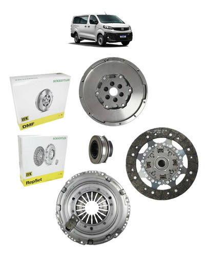 Kit Embreagem Com Volante Scudo 1.5 2022 2023 2024 2025 Luk