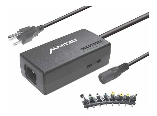 Cargador Para Laptop Multimarcas Mitzu 9 Conectores 70w