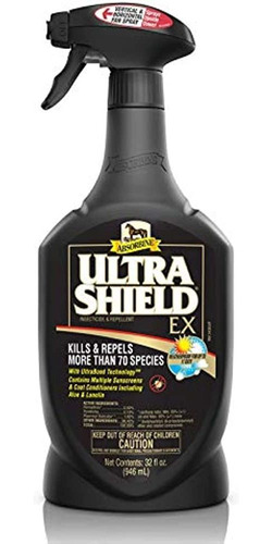 Ultrahield Ex Fly Spray, Insecticida Y Repelente Para Caball