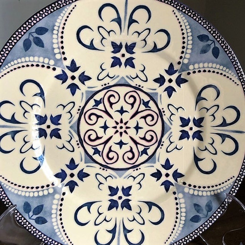Imagem 4 de 4 de Prato Decorativo Mandala D19