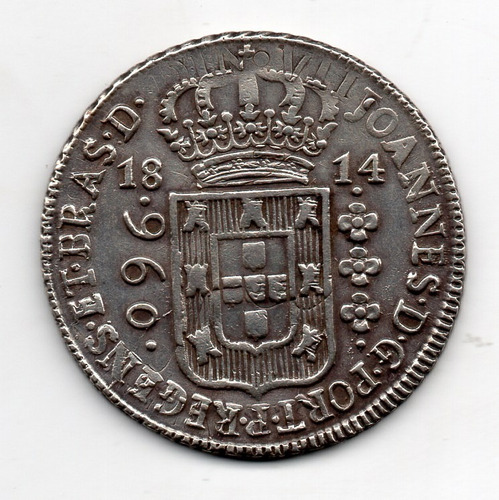 960 Reis 1814b Var 4a 3ª Cadiz 1812 C.j