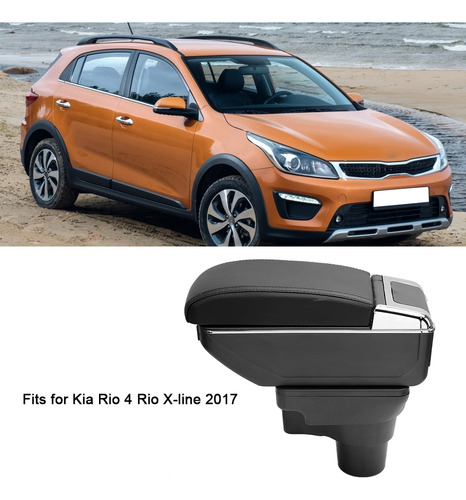 * Portavasos Con Reposabrazos Negro For Kia Rio