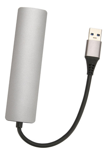 Hub Usb A Rj45 De 1 Gbps, 3 3.0, Aleación De Aluminio Plug A