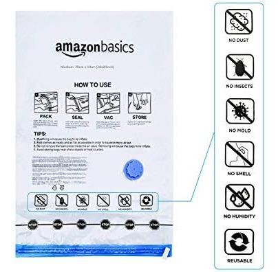 Bolsas Básicas De Almacenamiento De Compresión Al Vacío Con