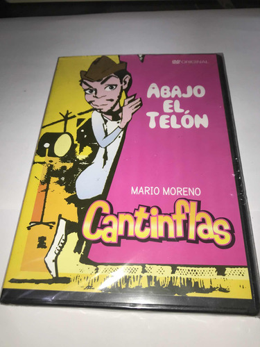 Abajo El Telón Mario Moreno Cantinflas Dvd Nuevo Cerrado