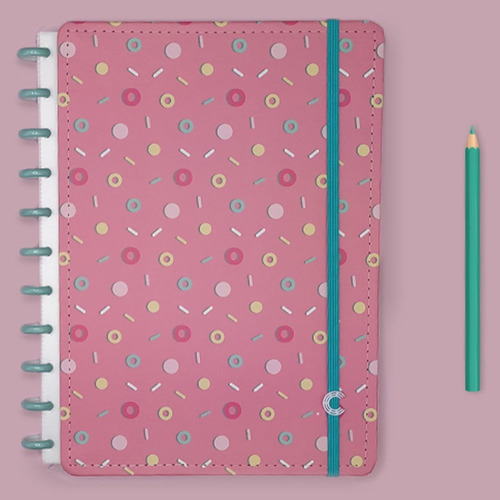 Caderno Inteligente Grande Estampa Mania Lolly