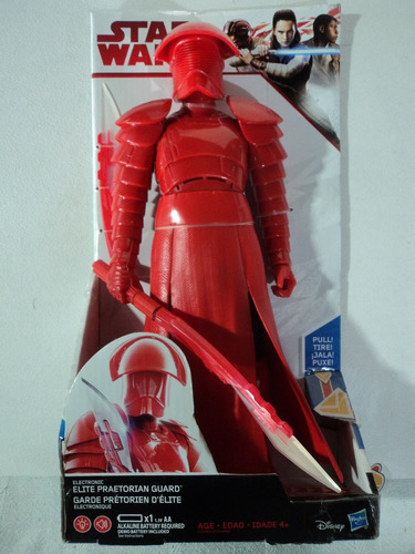 Star Wars Last Jedi Praetorian Guard Electrónico 2017 #1 (Usado)