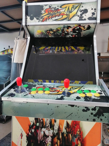 Mueble Arcade Para Fribogar Con Pantalla Y Accesorios No Cpu (Usado)