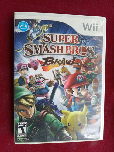 Super Smash Bros. Brawl Wii ( Juego Nintendo Wii ) 20v (^o^)
