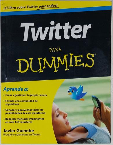 Twitter Para Dummies - Javier Guembe - Libro Usado