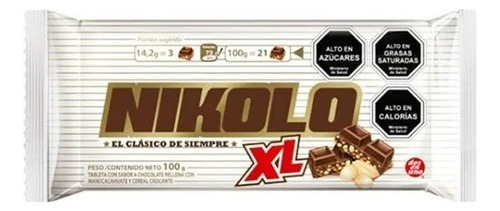 Chocolate Nikolo Xl Tableta 100 Gr