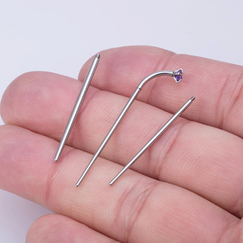 Taper Pin Guía De Piercings · Cono De Inserción · A Eleccion
