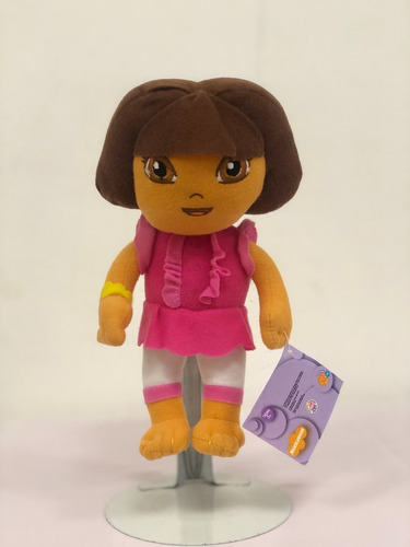 Dora La Exploradora 22cms Peluche Vestido Rosa Nickelodeon | Meses sin  intereses