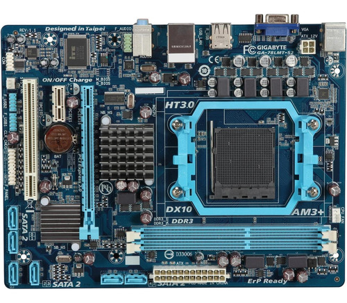 Placa Gigabyte Am3+ Ga-78lmt-s2 Ddr3 Fx/ Phenom/ Athlon (Usado)