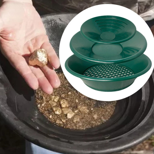 Kit De Batea Para Lavado De Oro, Equipo De Prospección Con