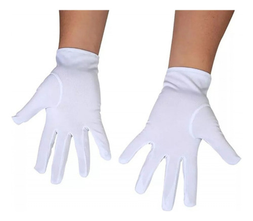 10 Pares De Guantes Blancos De Algodón Para Camareros De Com