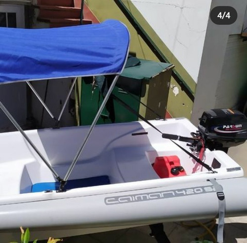 Imagen 9 de 15 de Canobote Caiman 420 Matriculable Pesa 70 Kg