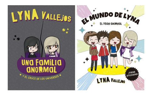 Familia Anormal 4 + Mundo De Lyna - Lyna Vallejos - 2 Libros