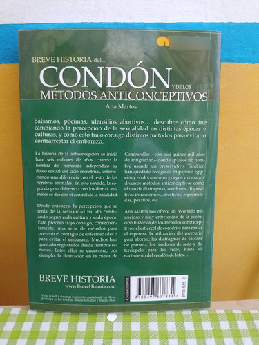 Breve Historia Condon Metodos Anticonceptivos (Usado)