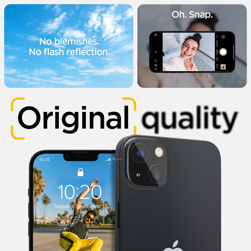 Protector De Pantalla Para Lente De Cámara Spigen Glastr Opt