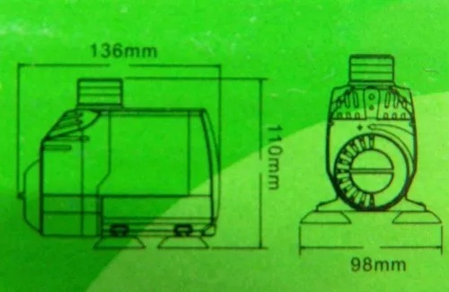 Imagem 7 de 7 de Bomba Submersa Boyu/jad Fp 48 2100l/h 110v / 220v