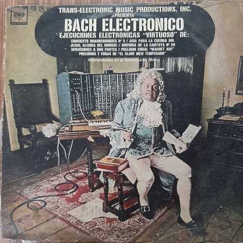 Vinilo Bach Electronico Sintetizador Moog D1