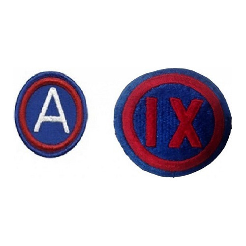 Insignias Militares Bordado Negro - Fondo Od Precio De Cada