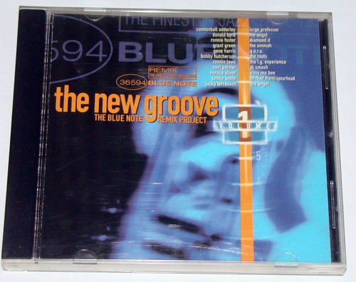 The New Groove Blue Note Remix Project Vol 1 Cd  / Kktus U 