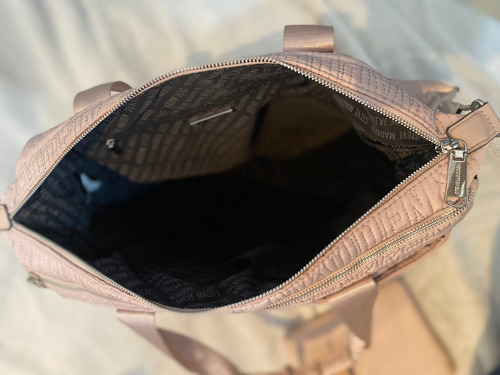 Bolso Steve Madden Rosa Lisa Níquel Rosa