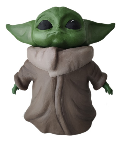 Baby Yoda Impresión 3d - 35 Cm. De Altura