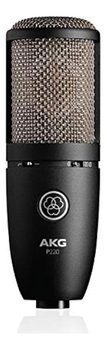 Akg Micrófono De Condensador Vocal, Negro, 6.00 X 8.00 X 12.