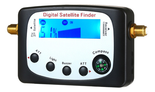 Buscador De Señales Satelital Señal Satélite Lcd