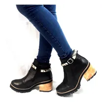 Comprar Sam123 Botas Cortas Cuero Talles Grandes Chik