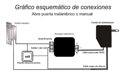 Cerradura Eléctrica Puerta Vidrio - Blindex Color Plata Ñw