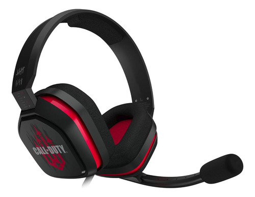 939-001932 Headset A10 Call Of Duty Cold War Black/red-3.5 Color Negro