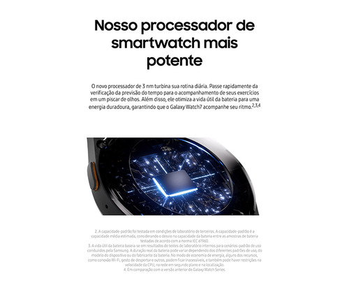 Samsung Galaxy Watch7 Smartwatch 40mm Lte, Galaxy Ai Caixa Creme Pulseira Creme NOVO / CAIXA LACRADA - Excelente (Recondicionado)