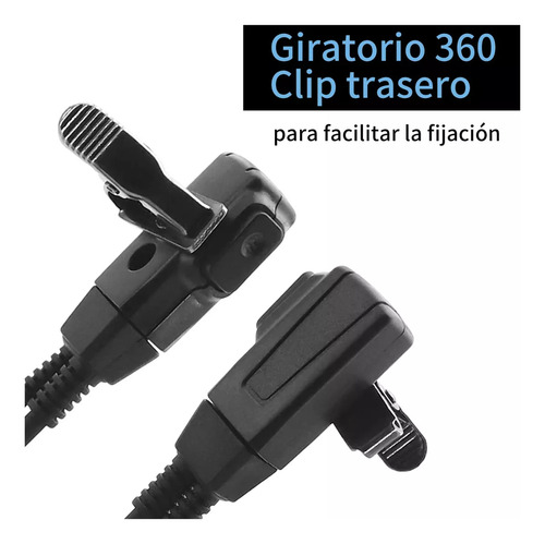 .2 Pzs Audifonos Manos Libres Para Radio Kenwood Y Baofeng